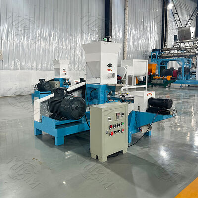 آلة طحن طعام الكلاب المصنوعة منزلياً خط معالجة صنع طعام الأسماك العائم الصغير آلة طحن الكريات طحنات طعام الحيوانات الأليفة المستخدمة للبيع