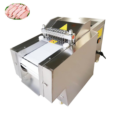الغذاء الصف SUS304 آلة تجهيز اللحوم المجمدة التلقائي القاطع H85cm