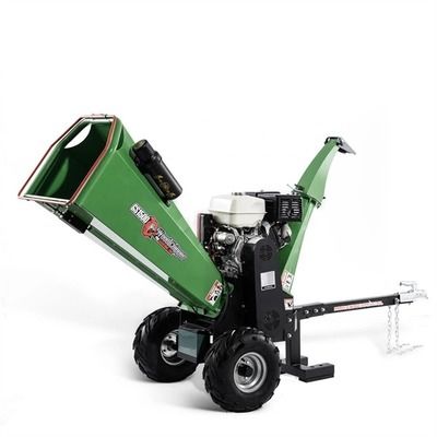 212cc 76mm Dia Wood Chipper Machine المحمول سجل آلة التقطيع نكص كاتب