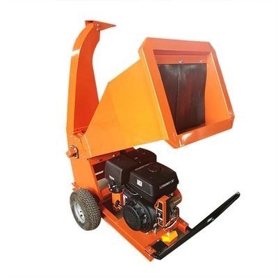 80db 280mm تقطيع الخشب آلة التقطيع لنفايات الحديقة 6.5L / H