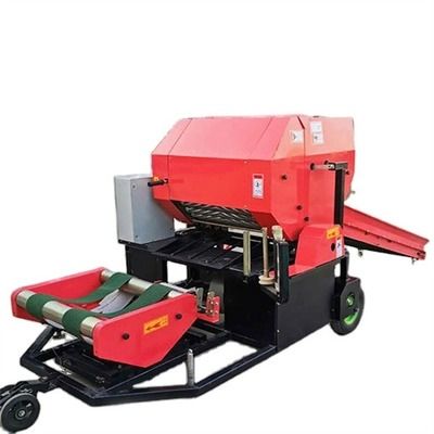 100balers / H آلة تعبئة قش الأرز السيلاج شكل مستطيل