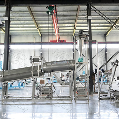 خط الإنتاج التلقائي للقطط الجاف والكلب الأليف علف بثرى