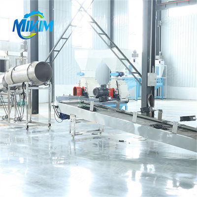 380V 50Hz خط إنتاج علف الحيوانات الأليفة 800 كجم / ساعة