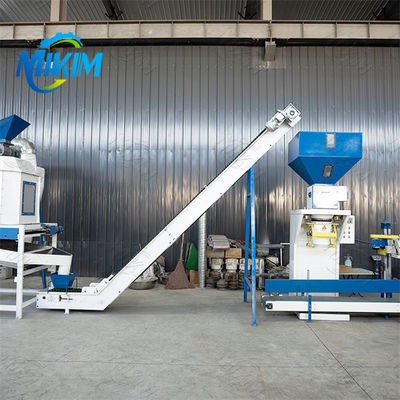 خط إنتاج حبيبات الأعلاف الأوتوماتيكي المتكامل والمجزأ بالكامل، مشروع تسليم المفتاح، تربية الدواجن