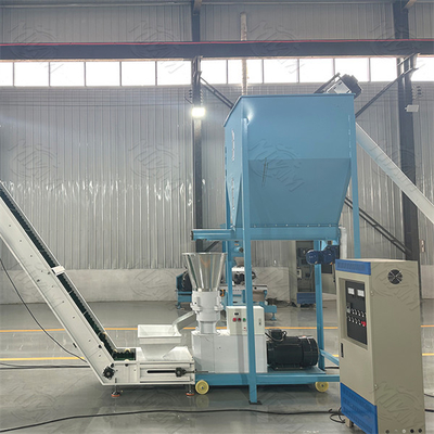 مناسبة للمزارع الكبيرة، خط إنتاج علف الحبيبات، سهلة التشغيل، خط إنتاج علف الأبقار والأغنام