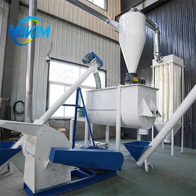 خط إنتاج حبيبات طعام البط مناسب للدجاج والبط والغنم. إنه أوتوماتيكي بالكامل ، منخفض التكلفة ، وذو إنتاج عال.