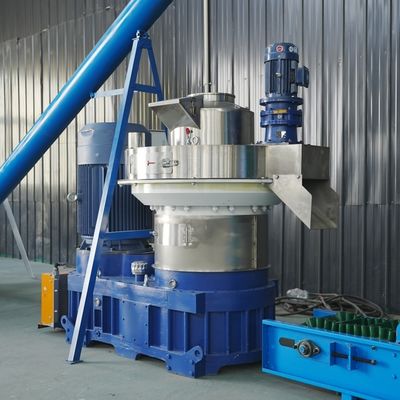 آلة بيليه نشارة الخشب الكتلة الحيوية المهنية 60HRC