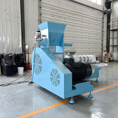 سعر بالجملة رخيص الأسرة 5.5kw واحد خرطوشة صانع قشرة تغذية الأسماك معالجة آلة جافة نوع كلب طعام قشرة آلة للبيع