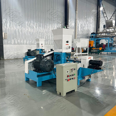 آلة صنع معالجة حبيبات علف الأسماك العائمة الصناعية، آلة بثق علف الأسماك العائمة