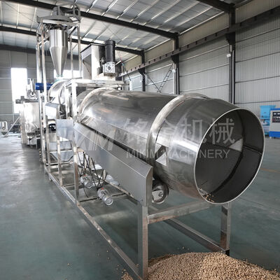 Kibbles Dry Pet Food Making Machines Twin Screw Sinking Fish Feed Extruder  Pellets Making Machine