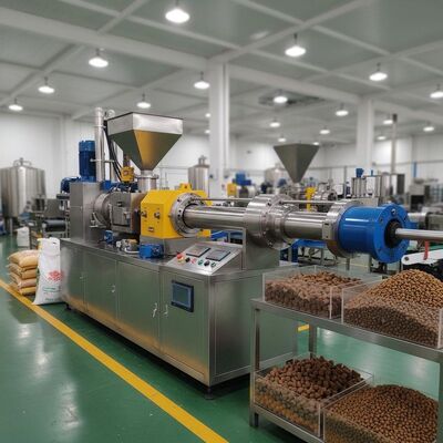 حالة جديدة أوتوماتيكية مزدوجة المسمار الغرق طاحونة طعام الأسماك طعام الحيوانات الأليفة حبة صنع آلة القطط طعام الكلاب طاحونة آلة السعر