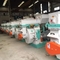 1 إلى 10 T / H 1.1kw Ring Die Wood Pellets Machine Production Line SKF Bearings