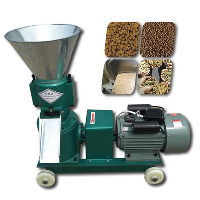 100kg / H الكلب بيليه تغذية الدواجن آلة 220V 3KW
